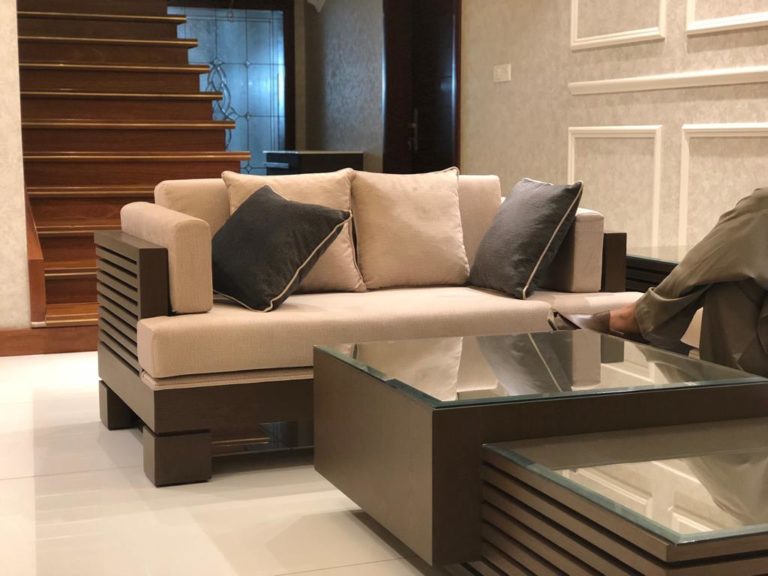 Wooden sofa set with pric in Karachi Pakistan