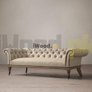 Sofa with wood 