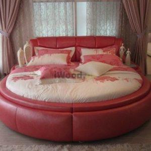 Round rest bed
