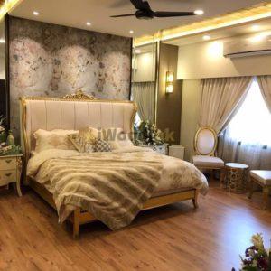 Karachi wedding bed