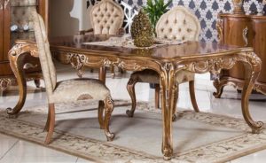 Carving dining set