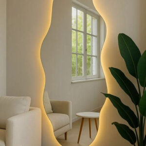 Lighting looking mirror