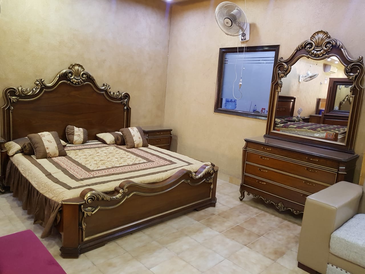 bridal bedroom furniture design karachi