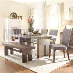 Dining Table Dining wood top dining chair set in Karachi