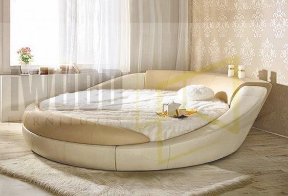 Round bed room set