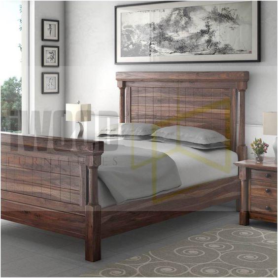 Wooden polish bed