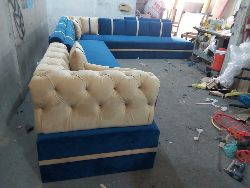 L shape sofa 