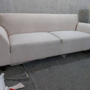 Plain back sofa
