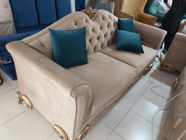Wooden carving sofa