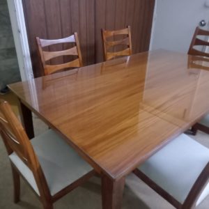 Wooden dining set