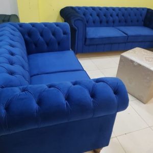Bold chesterfield sofa