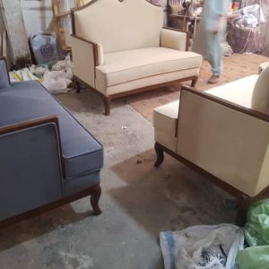 Wooden work sofa