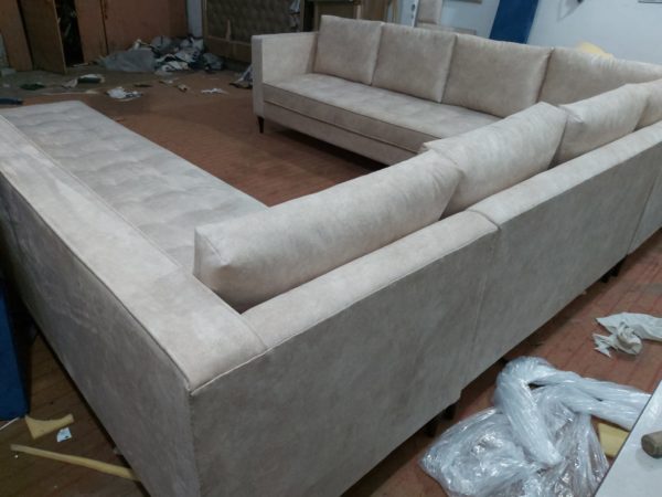 U shape sofa set