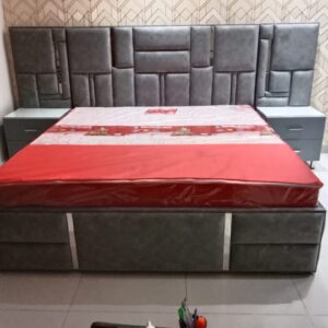 Steel fabric bed