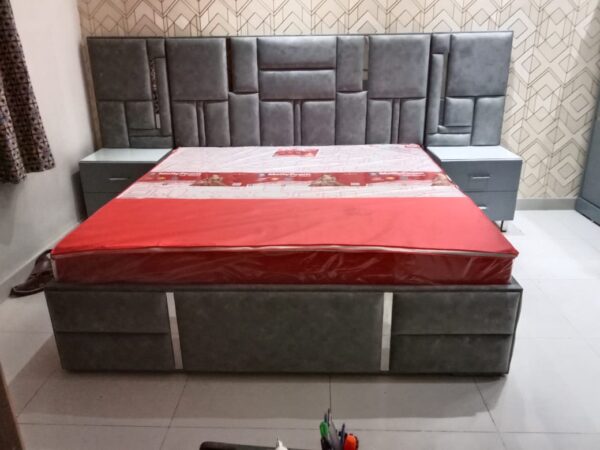 Steel fabric bed