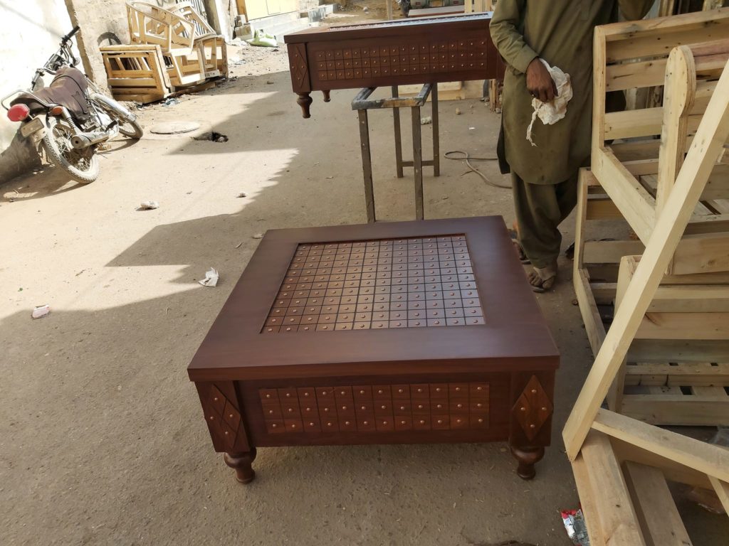 Wooden center table