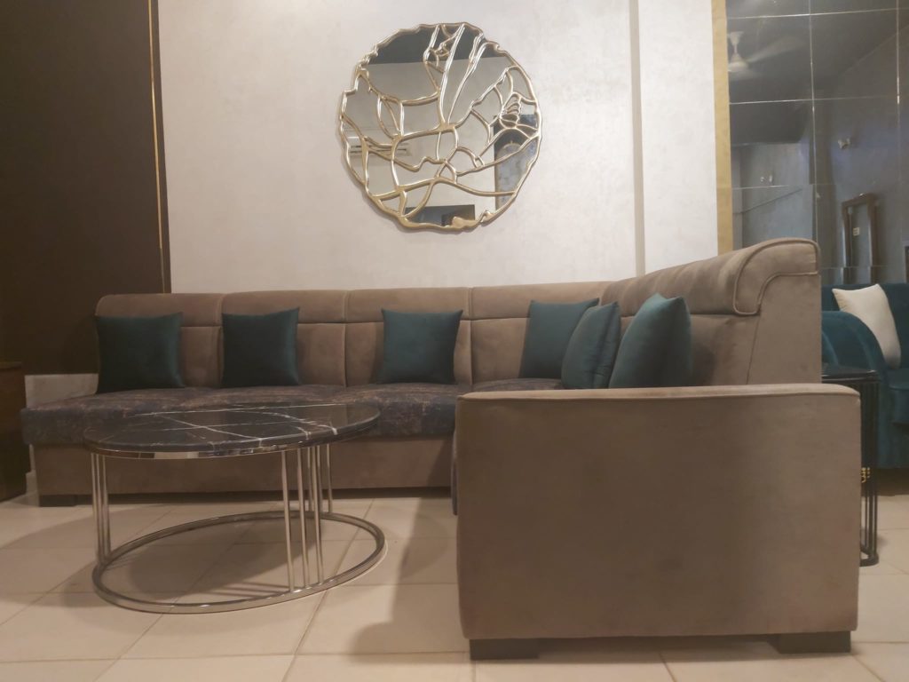 Modern corner sofa