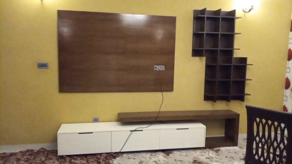 Wooden TV unit