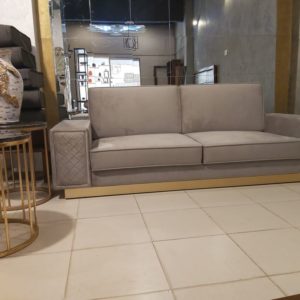 Metal base sofa