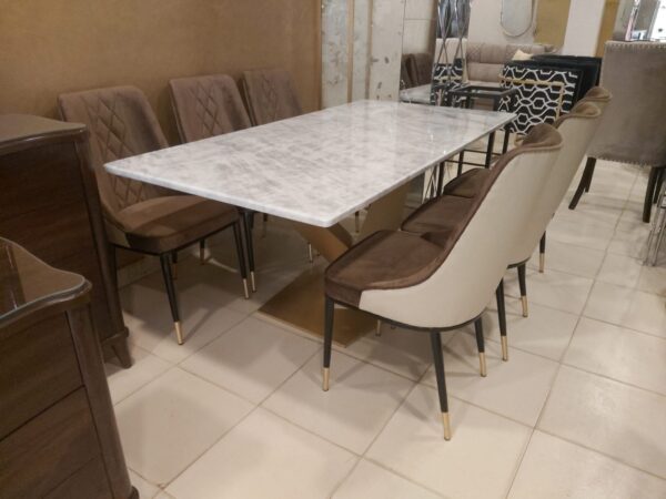 Marble top dining