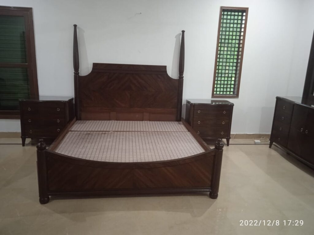 Wooden bedroom set