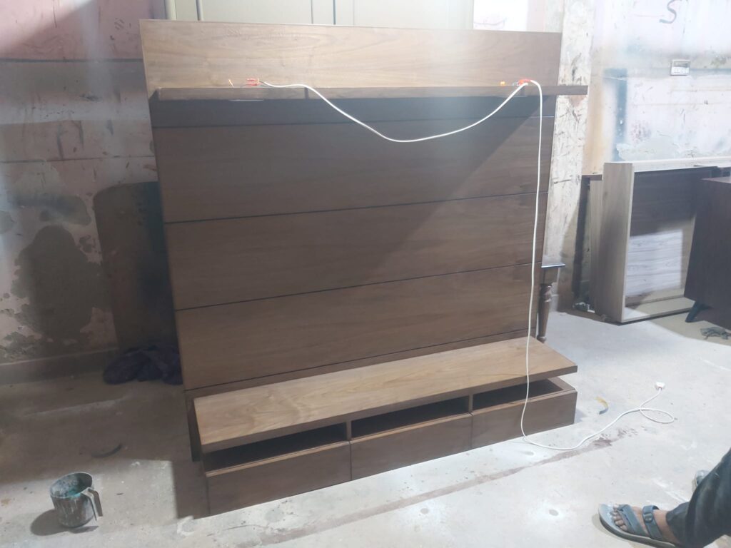 Wooden TV unit