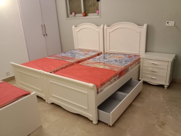 Wooden Storge bed