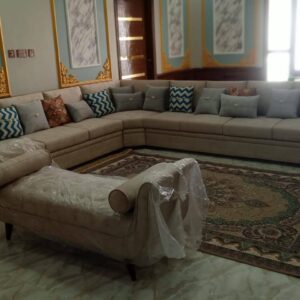 Corner L shape sofa