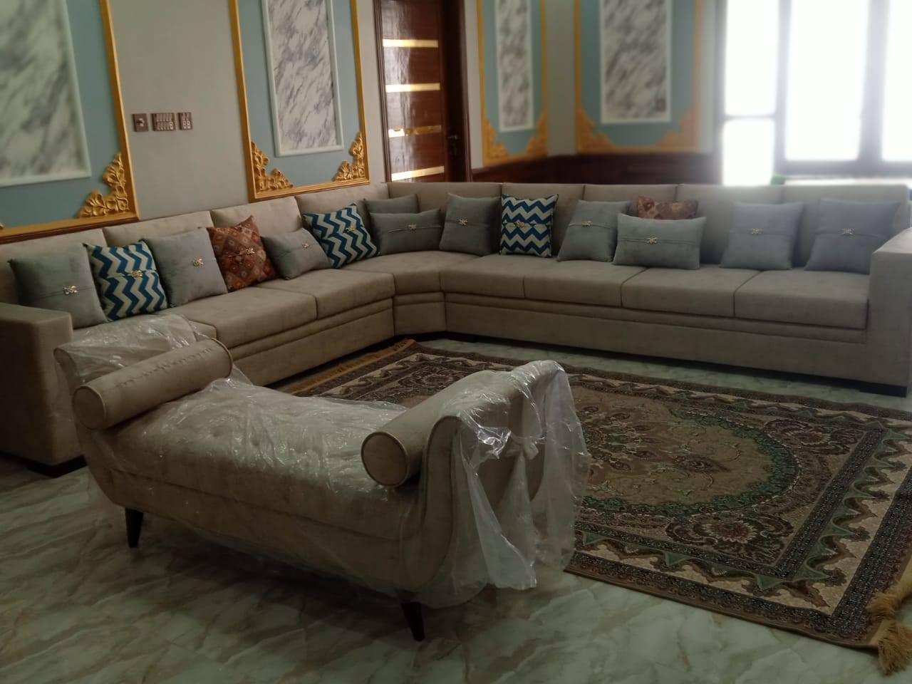 perfect corner L shape sofa