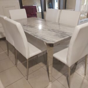 Stainless steel dining