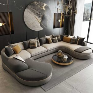 U shape sofa set