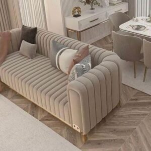 Modern wooden sofa