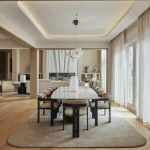 Wooden dining table set