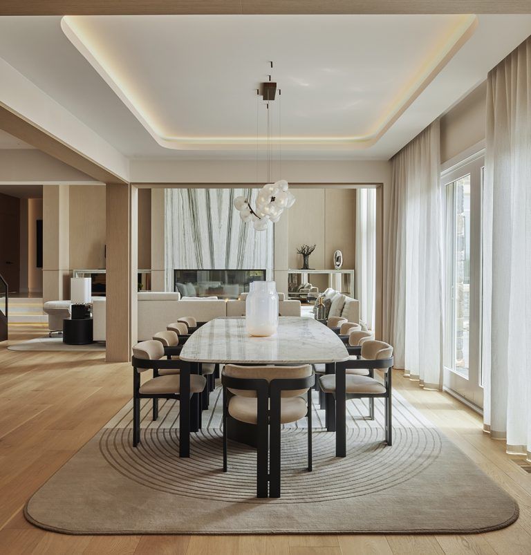 Wooden dining table set