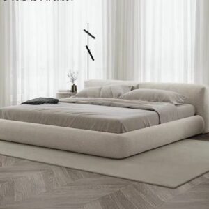 Modern low height fabricated bed