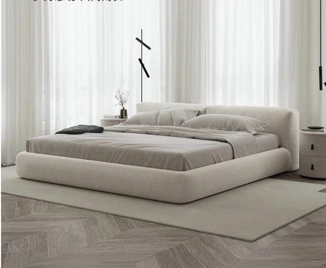 Modern low height fabricated bed