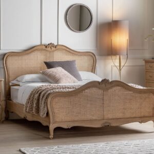 Rattan cane bed
