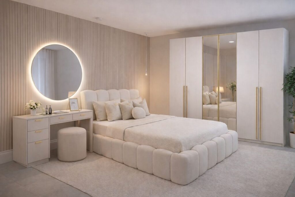 Bubble bridal bedroom set