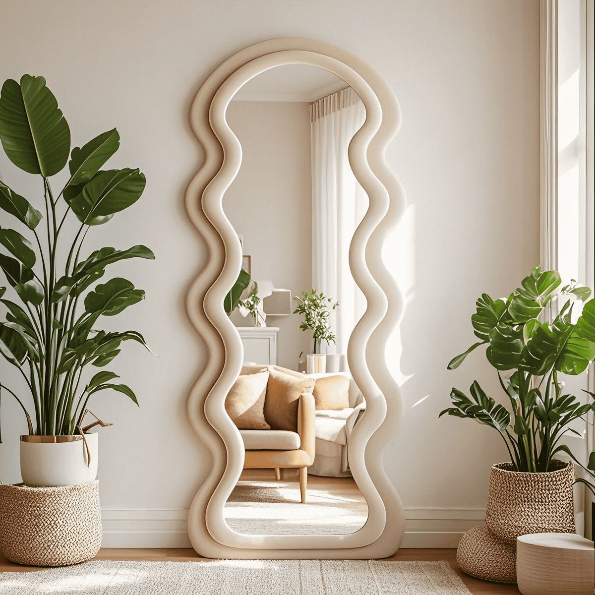 Long standing mirror