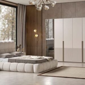 Boucle fabricated bed