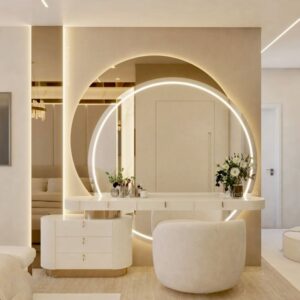 Modern wooden dresser design for home