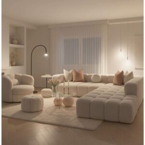 Bubble corner sofa set