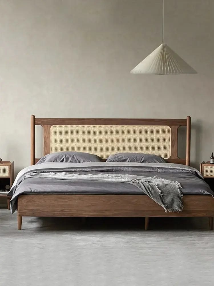 Cane bedroom set